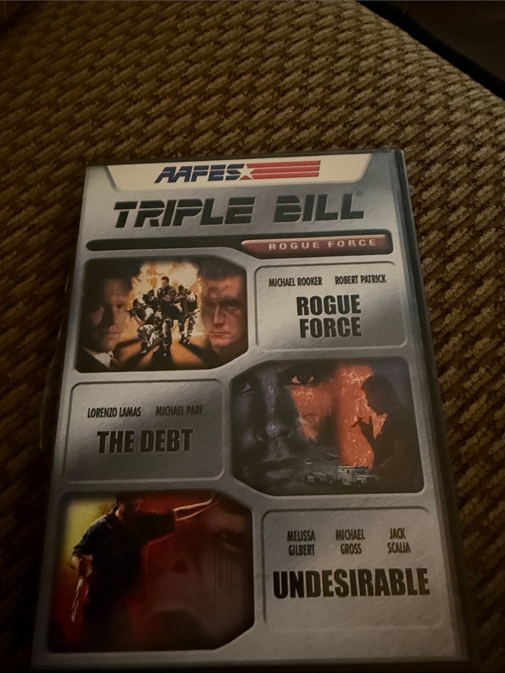 Triple Bill: Rogue Force / The Debt / Undesirable - Silver DVD Collection
